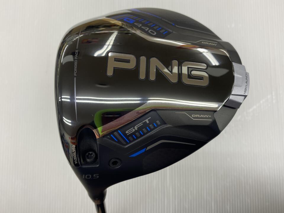 【中古】ピン G440 SFT HL ドライバー 10.5° 46.0インチ ヘッドカバーあり Fujikura SPEEDER NX GREY 4..