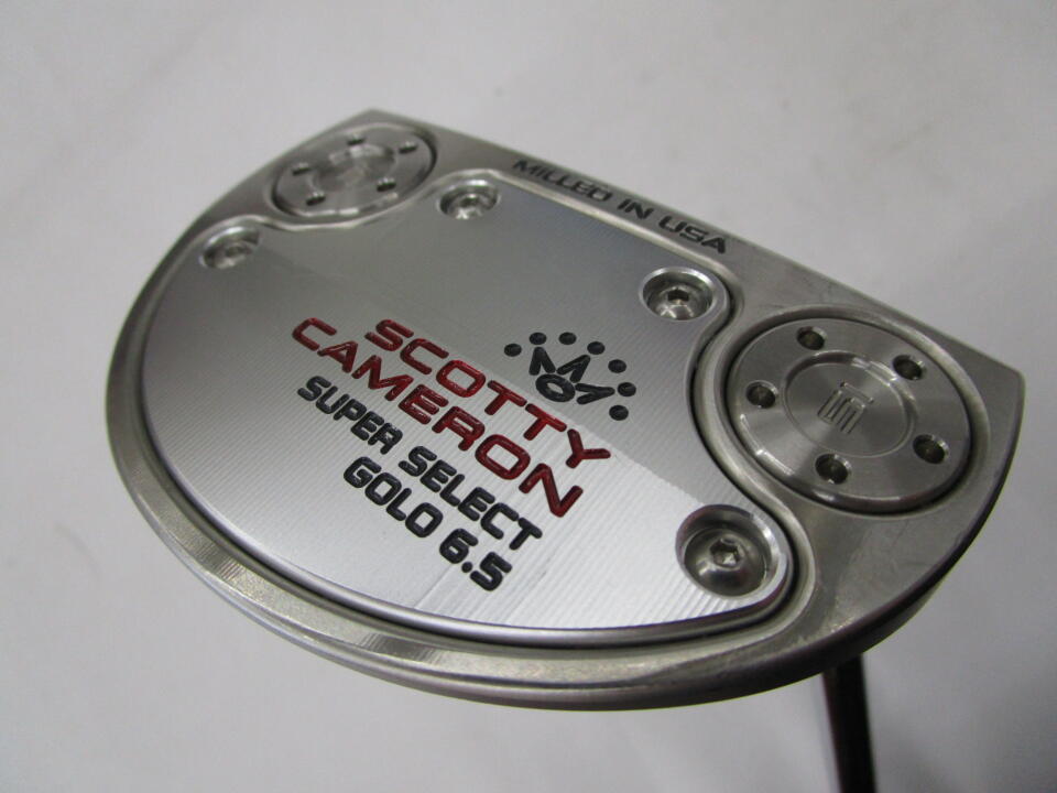 【中古】タイトリスト SC SUPER SELECT GOLO 6.5 パター 34.0インチ ヘッドカバーあり オリジナルスチ..