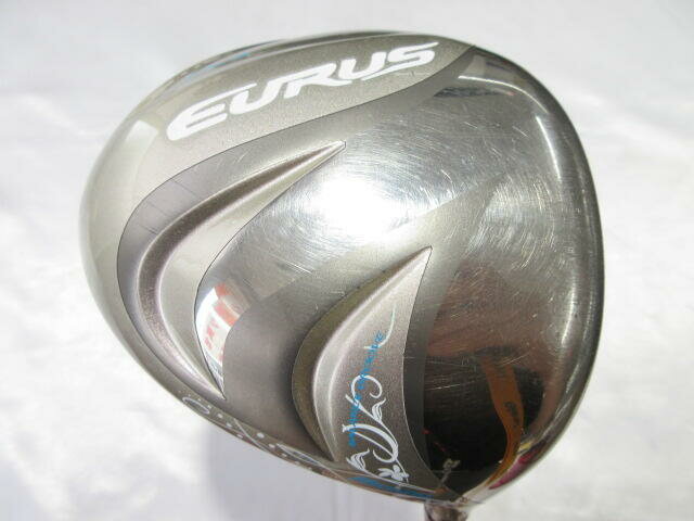 【中古】【レディースモデル】ミズノ EURUS 2017 ピンク レディス ドライバー 13.5° Lフレックス 43.5インチ ヘッドカバーあり EXSAR ...