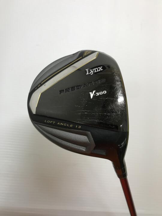 【中古】リンクス PREDATOR V-300 フェアウェイウッド FW 13° Sフレックス 42.5インチ POWER TUNED PREDATOR V-300 Dランク 右利き用 Lynx ゴルフクラブ ゴルフドゥ ゴルフ用品 GOLF DO 中古ゴルフクラブ