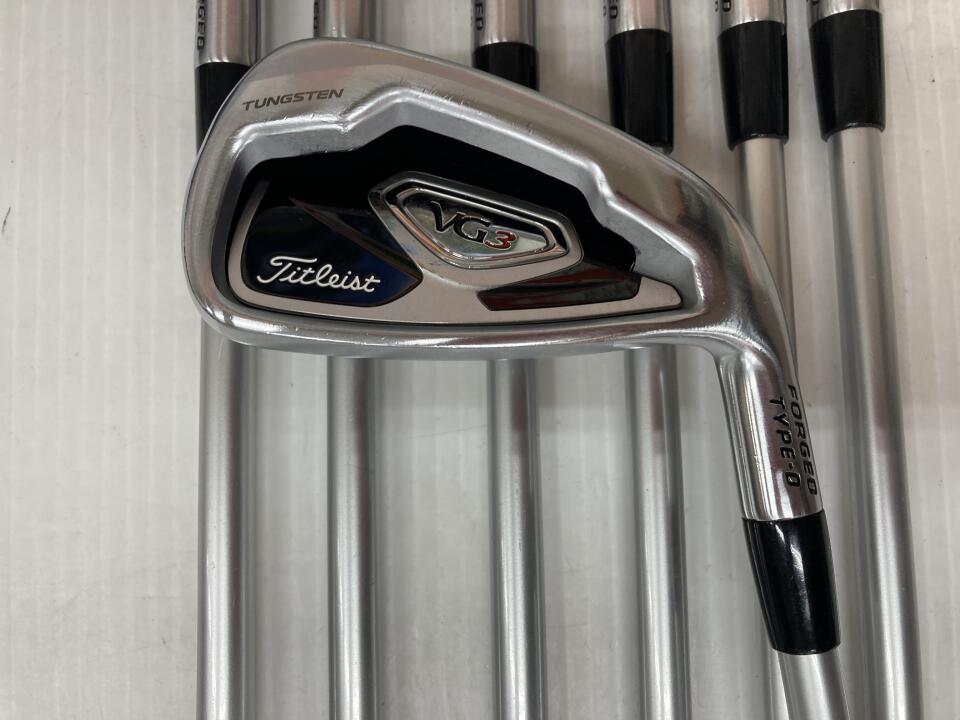【中古】タイトリスト VG3 TYPE-D 2016 アイアンセット Sフレックス 38.25インチ VGI Cランク 右利き用 Titleist ゴルフクラブ ゴルフドゥ ゴルフ用品 GOLF DO 中古ゴルフクラブ
