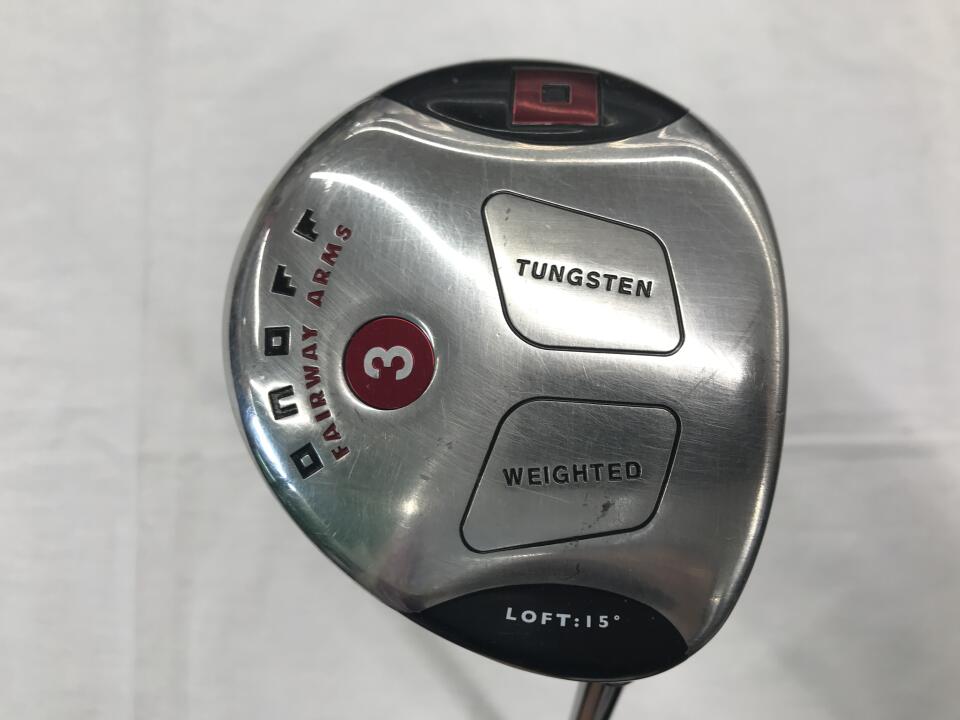 【中古】グローブライド オノフ フェアウェイ アームズ 2010 フェアウェイウッド 3W 15° Rフレックス 43.25インチ スムースキック MP-510F Dランク 右利き用 GLOBERIDE ゴルフクラブ ゴルフドゥ ゴル