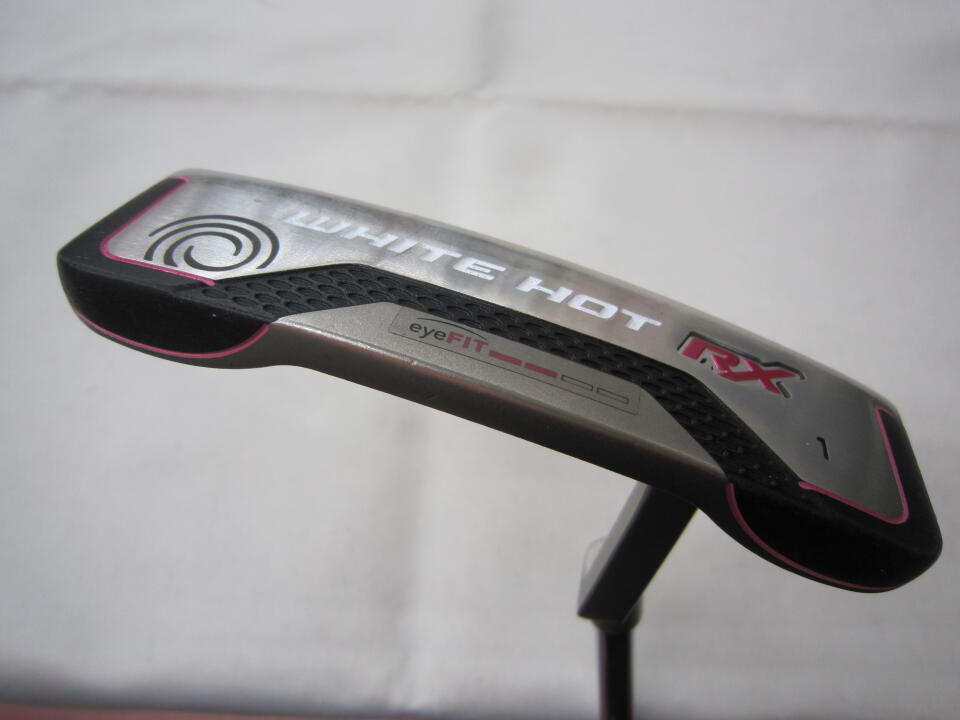 【中古】【レディースモデル】オデッセイ ホワイト ホット RX #1 レディス パター 32.0インチ ヘッドカバーあり オリジナルスチール(SS1.0グリップ...
