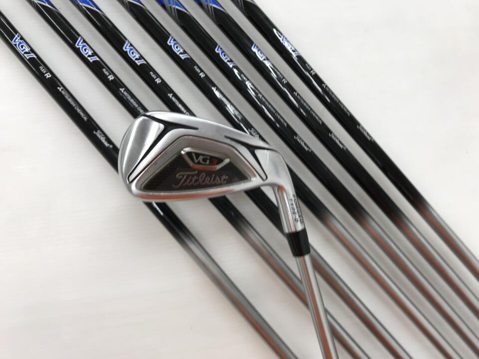 【中古】タイトリスト VG3 TYPE-D 2018 アイアンセット Sフレックス 38.25インチ VGI Dランク 右利き用 Titleist ゴルフクラブ ゴルフドゥ ゴルフ用品 GOLF DO 中古ゴルフクラブ