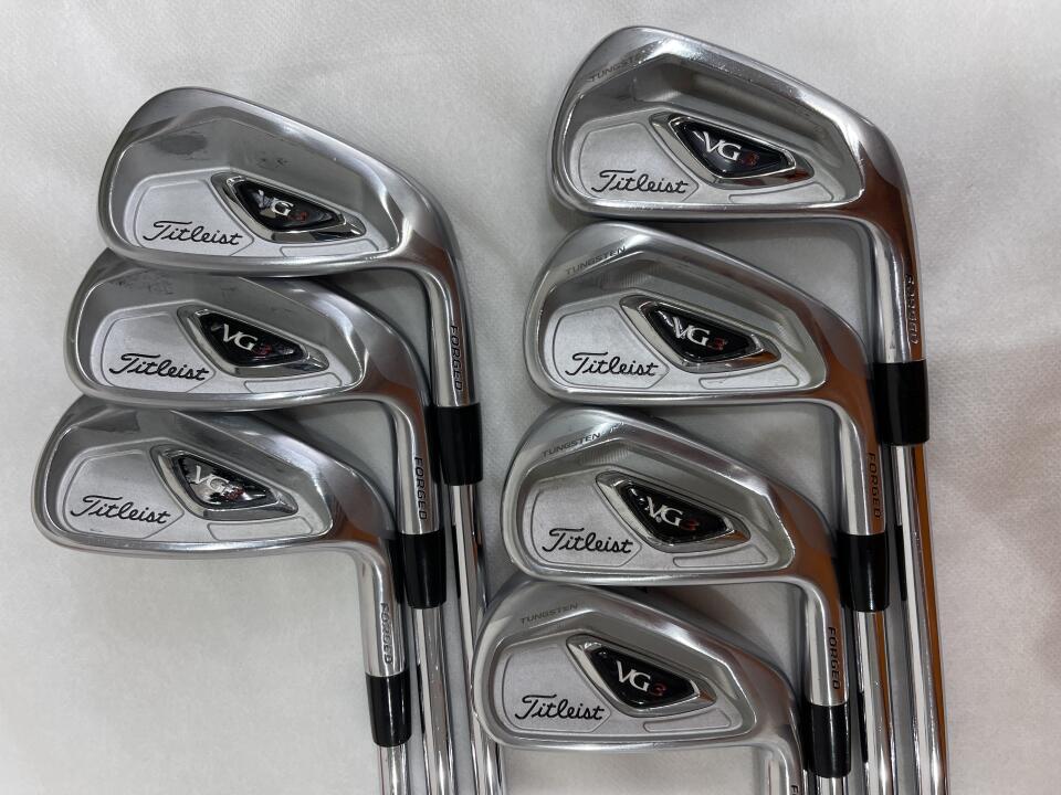 【中古】タイトリスト VG3 2016 アイアンセット 24° Sフレックス 38.0インチ NSプロ950GH Cランク 右利き用 Titleist ゴルフクラブ ゴルフドゥ ゴルフ用品 GOLF DO 中古ゴルフクラブ