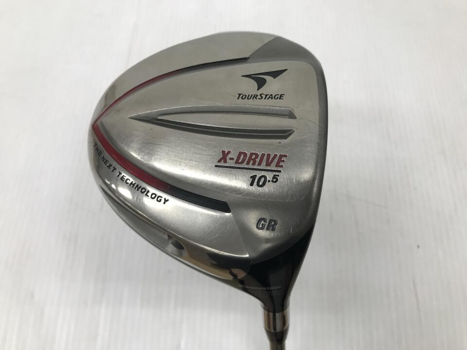 【中古】ブリヂストン ツアーステージ X-DRIVE GR ドライバー 10.5° SRフレックス 45.0インチ ヘッドカバーあり XD-S60 Dランク 右利き用 BRIDGESTONE ゴルフクラブ ゴルフドゥ ゴルフ用品 GOLF DO 中古ゴ