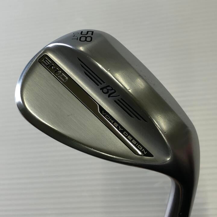 【中古】タイトリスト VOKEY SM10 ツアークローム ウェッジ 58° WEDGEフレックス 35.0インチ リシャフト品 Cランク 右利き用 Titleist ゴルフクラブ ゴルフドゥ ゴルフ用品 GOLF DO 中古ゴルフクラブ