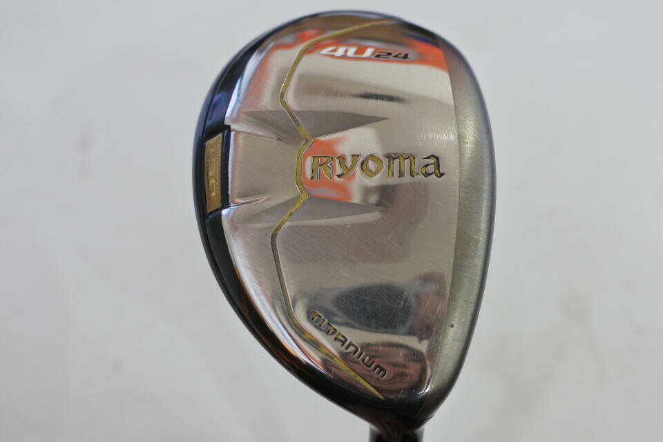 【中古】リョーマゴルフ Ryoma U Silver ユーティリティ 24° Rフレックス 39.5インチ ヘッドカバーあり ツアーAD Ryoma U Dランク 右利き用 RYOMA ゴルフクラブ ゴルフドゥ ゴルフ用品 GOLF DO 中古ゴル
