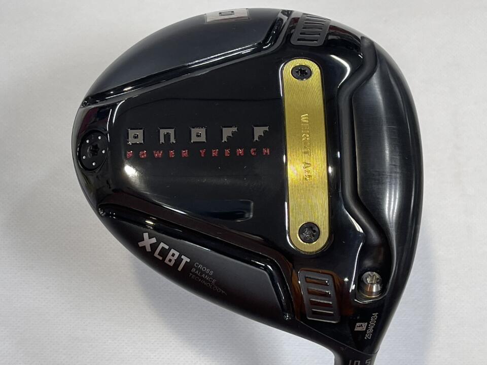【中古】グローブライド ONOFF KURO 2026 ドライバー 10.5° Sフレックス 45.5インチ ヘッドカバーあり CBT:626D Bランク 右利き用 GLOBERIDE ゴルフクラブ ゴルフドゥ ゴルフ用品 GOLF DO 中古ゴルフクラブ