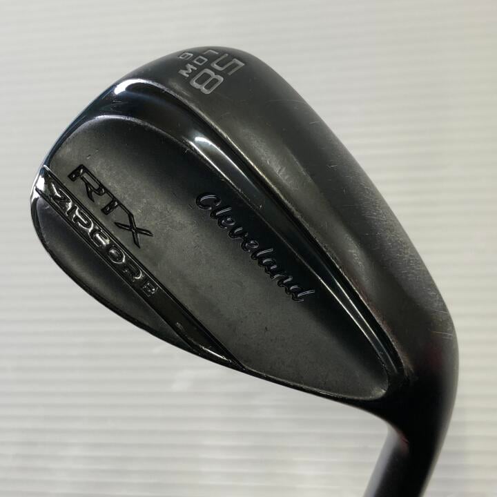 【中古】クリーブランド RTX ZIPCORE ブラックサテン ウェッジ 58° Sフレックス 35.25インチ NSプロ MODUS 3 TOUR 120 Cランク 右利き用 Cleveland ゴルフクラブ ゴルフドゥ ゴルフ用品 GOLF DO 中古ゴルフク