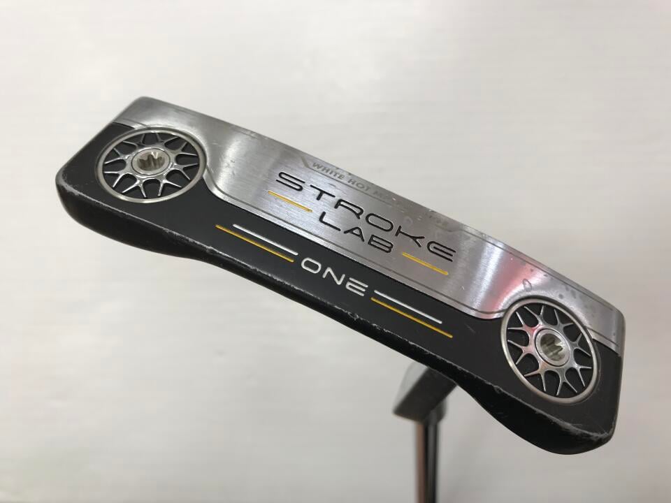 【中古】【訳あり】【レディースモデル】オデッセイ STROKE LAB ONE レディス パター 32.0インチ ヘッドカバーあり オリジナルスチール Dランク...