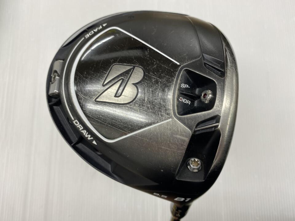 対象商品限定ポイント5倍！12月1日はゴルフドゥ！の日【中古】ブリヂストン B1 ドライバー 9.5° Xフレックス 45.25インチ ディアマナ RF60 リシャフト品 Dランク 右利き用 BRIDGESTONE ゴルフクラブ