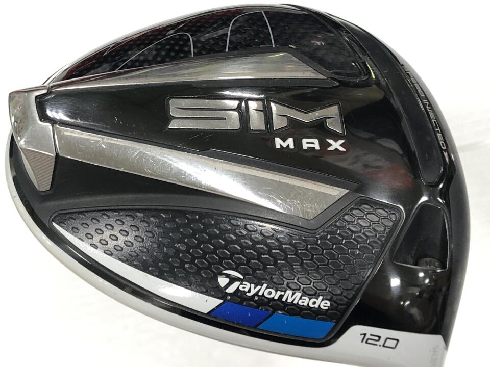 【中古】【レディースモデル】テーラーメイド SIM MAX レディス ドライバー 12.0° Lフレックス 43.75インチ ヘッドカバーあり TENSEI B...