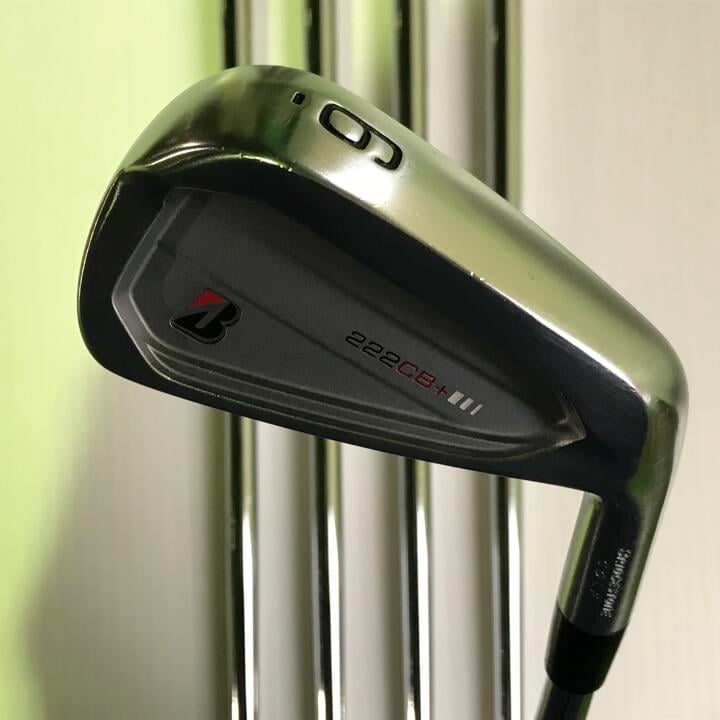 【中古】ブリヂストン 222CB+ アイアンセット 27° S200フレックス 37.75インチ ダイナミックゴールド 105 Cランク 右利き用 BRIDGESTONE ゴルフクラブ ゴルフドゥ ゴルフ用品 GOLF DO 中古ゴルフクラブ