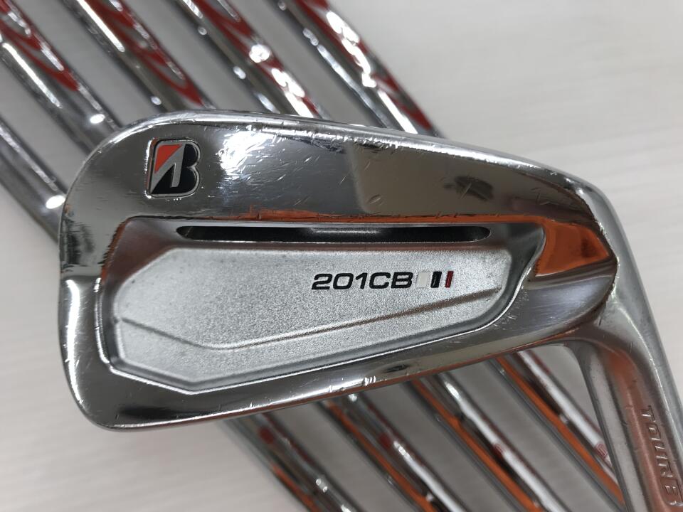 【中古】ブリヂストン TOUR B 201CB アイアンセット Sフレックス 38.0インチ NSプロ MODUS 3 TOUR 105 Cランク 右利き用 BRIDGESTONE ゴルフクラブ ゴルフドゥ ゴルフ用品 GOLF DO 中古ゴルフクラブ