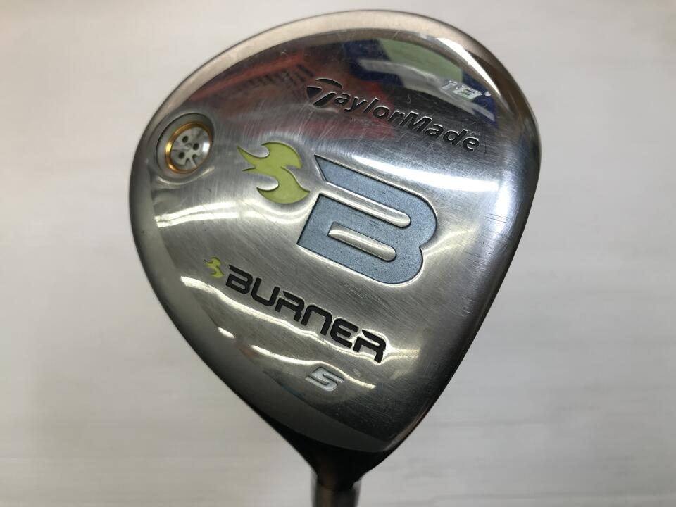 【中古】テーラーメイド バーナー (2008) レディス フェアウェイウッド 5W 18° Lフレックス 41.5インチ リアックススーパーファストバーナープラス Dランク 右利き用 Taylormade ゴルフクラブ ゴル
