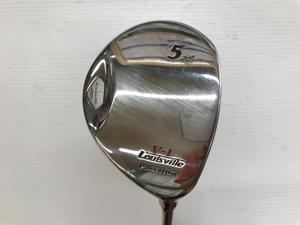 【中古】パワービルト V-1ルイスビル フェアウェイウッド 5W 20° Rフレックス 41.75インチ プレミアムグラファイト Cランク 右利き用 POWER BILT V-1ルイスビル ゴルフクラブ ゴルフドゥ ゴルフ