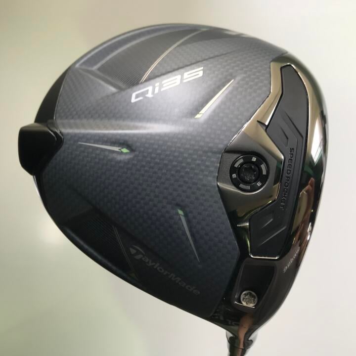 【中古】テーラーメイド Qi35 ドライバー 10.5° Sフレックス 45.5インチ ヘッドカバーあり Diamana SIL..