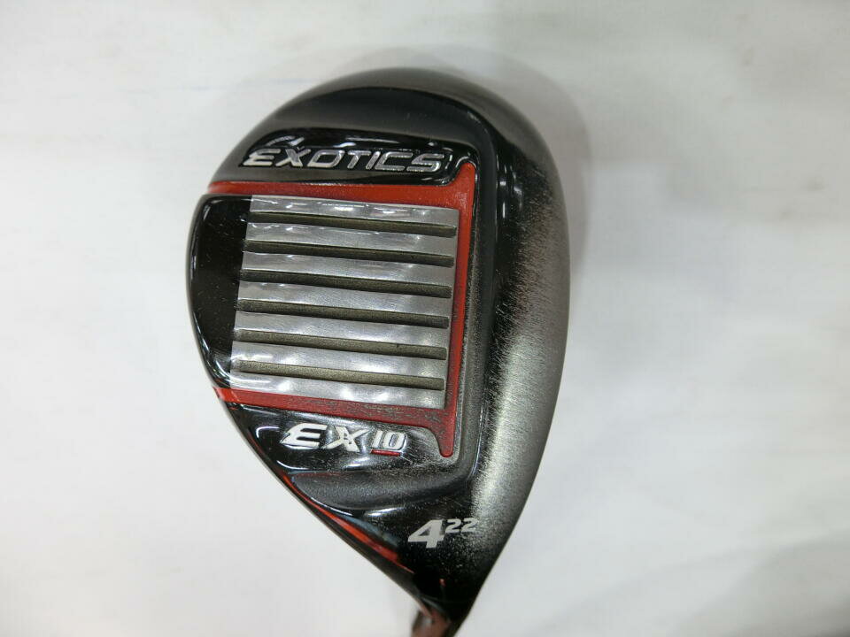【中古】ツアーエッジ EXOTICS EX10 ユーティリティ 22° F3フレックス 39.75インチ recoil 460 Cランク 右利き用 Tour Edge ゴルフクラブ ゴルフドゥ ゴルフ用品 GOLF DO 中古ゴルフクラブ