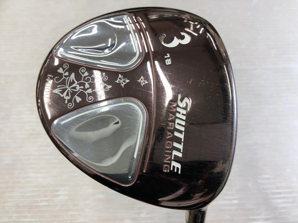 【中古】【レディースモデル】マジェスティゴルフ シャトル i4000X レディス フェアウェイウッド 3W 18° Lフレックス 41.5インチ シャトルWLT...
