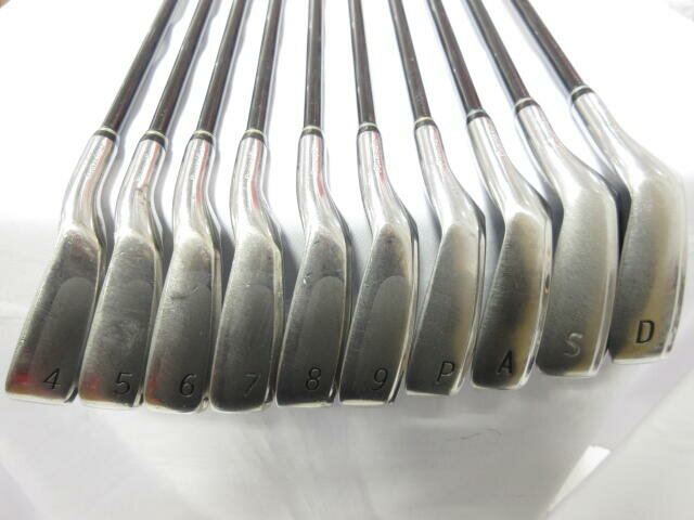 【中古】パワービルト モメンタム サイン XP アイアンセット Rフレックス 38.25インチ オリジナルカーボン Dランク 右利き用 POWER BILT ゴルフクラブ ゴルフドゥ ゴルフ用品 GOLF DO 中古ゴルフク