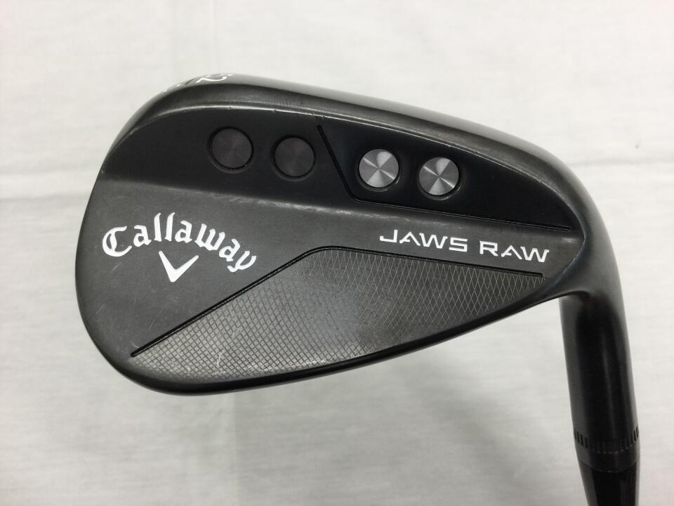 【1日限定】11月18日00:00~23:59 対象商品限定ポイント5倍！【中古】キャロウェイ JAWS RAW ブラック ウェッジ 52° S200フレックス 35.25インチ ダイナミックゴールド HT Dランク 右利き用 Callaway ゴル