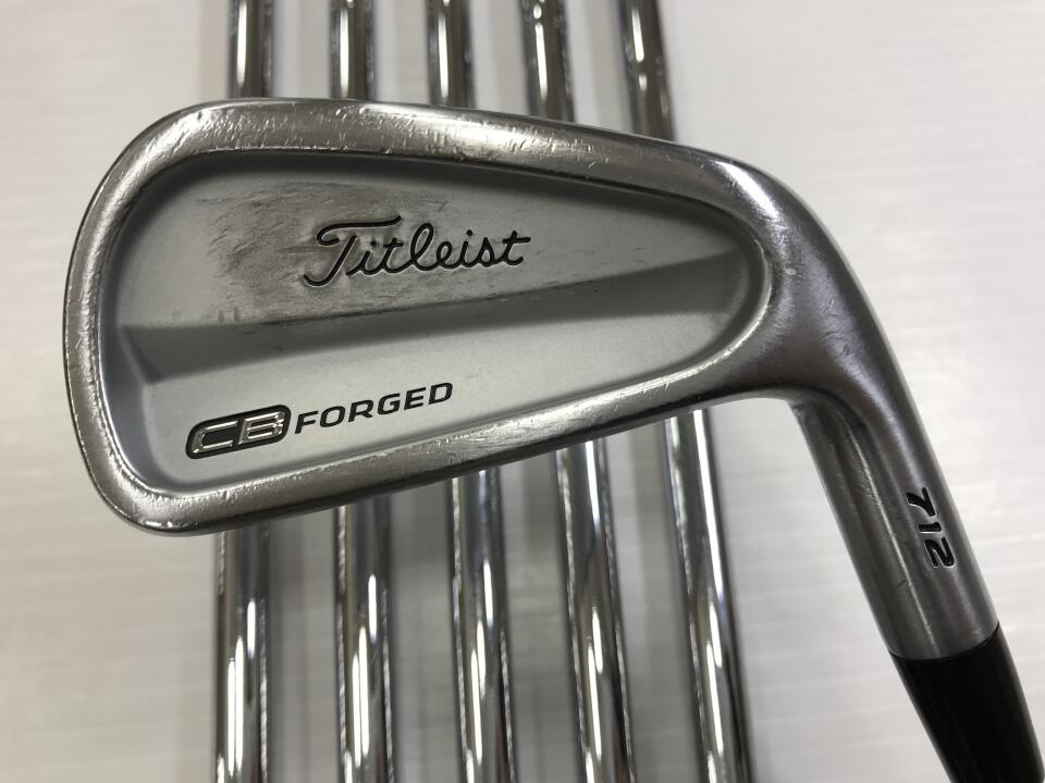 【中古】タイトリスト CB 712 アイアンセット Sフレックス 38.0インチ NSプロ950GH Cランク 右利き用 Titleist ゴルフクラブ ゴルフドゥ ゴルフ用品 GOLF DO 中古ゴルフクラブ