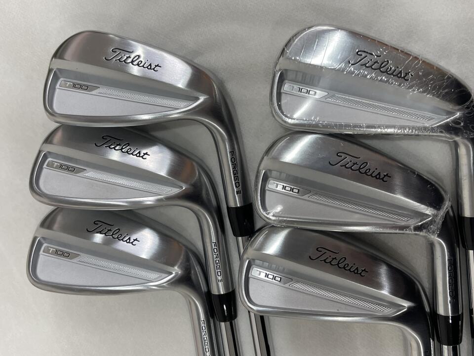 【中古】タイトリスト T100 2023 アイアンセット 27° S200フレックス 38.0インチ ダイナミックゴールド Bランク 右利き用 Titleist ゴルフクラブ ゴルフドゥ ゴルフ用品 GOLF DO 中古ゴルフクラブ