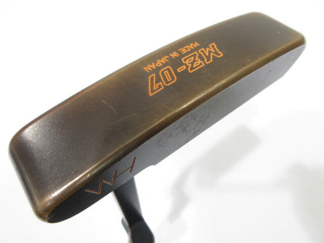 【中古】ヒロマツモト MZ-07 ダークカッパー パター 35.0インチ オリジナルスチール Cランク 右利き用 ゴルフクラブ ゴルフドゥ ゴルフ用品 GOLF DO 中古ゴルフクラブ