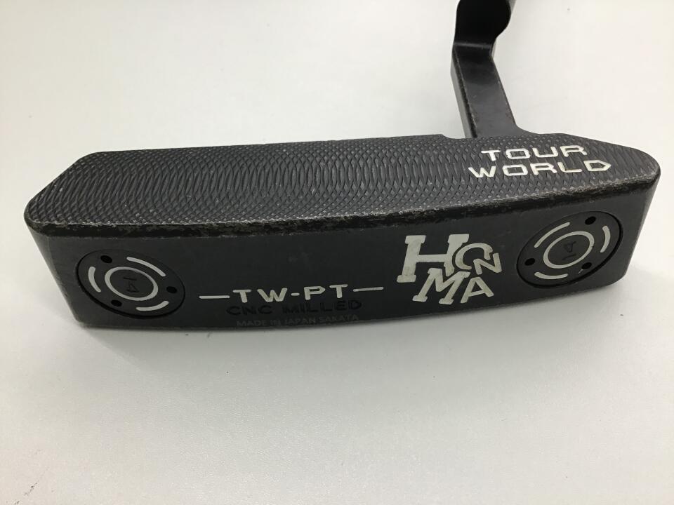 【中古】ホンマゴルフ TOUR WORLD TW-PT Blade パター 34.0インチ オリジナルスチール Dランク 右利き用 ゴルフクラブ ゴルフドゥ ゴルフ用品 GOLF DO 中古ゴルフクラブ