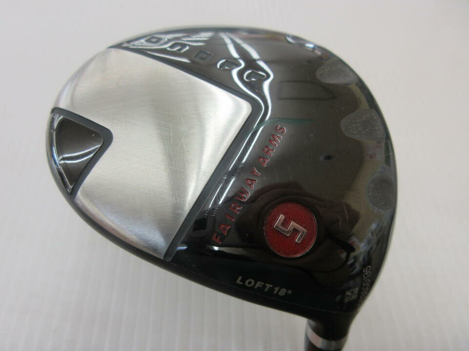 【中古】グローブライド ONOFF FAIRWAY ARMS KURO 2019 フェアウェイウッド 5W 18° Sフレックス 42.25インチ SHINARI:f60K Cランク 右利き用 GLOBERIDE ゴルフクラブ ゴルフドゥ ゴルフ用品 GOLF DO 中古ゴルフク
