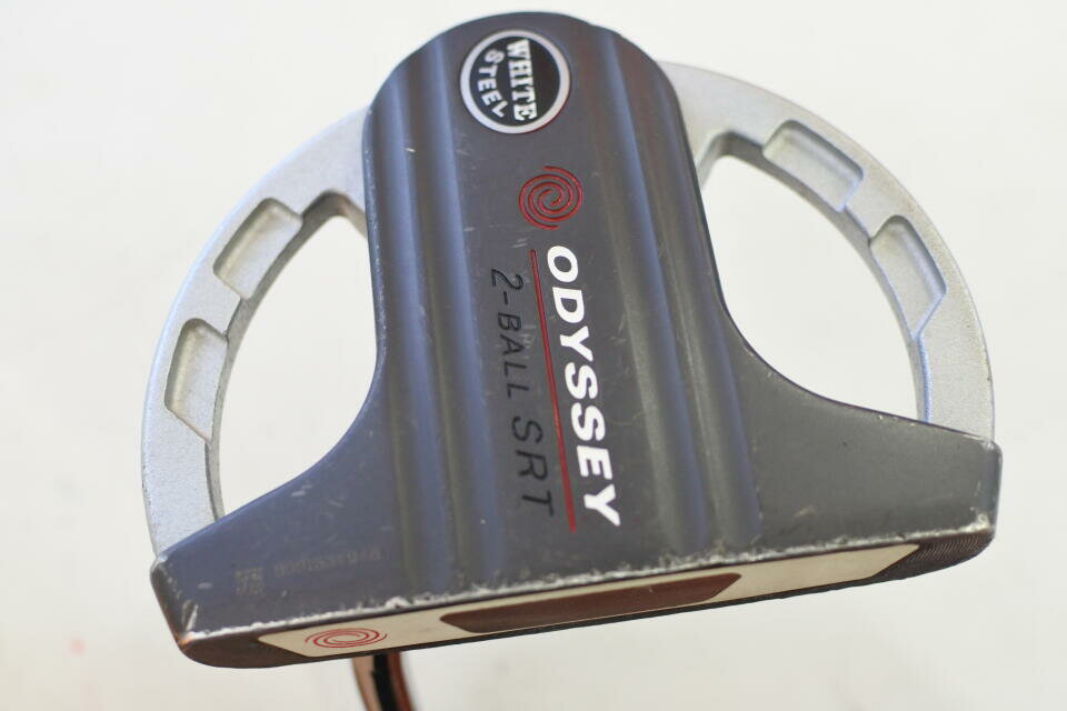 【中古】【訳あり】オデッセイ ホワイト スチール 2・ボール パター 33.0インチ オリジナルスチール Dランク 右利き用 ODYSSEY ホワイ..