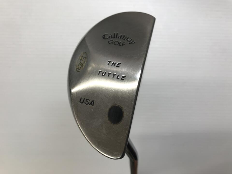 【中古】【訳あり】キャロウェイ ザ・タトル パター 34.5インチ ヘッドカバーあり オリジナルスチール Dランク 右利き用 Callaway ゴルフクラブ ゴルフドゥ ゴルフ用品 GOLF DO 中古ゴルフクラブ