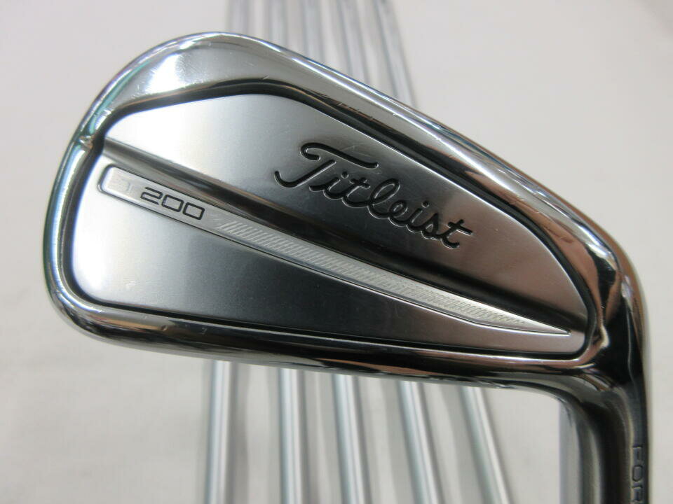 【中古】タイトリスト T200 2023 アイアンセット 24° Sフレックス 38.0インチ MCI 100 *リシャフト品 リシャフト品 Cランク 右利き用 Titleist ゴルフクラブ ゴルフドゥ ゴルフ用品 GOLF DO 中古ゴル