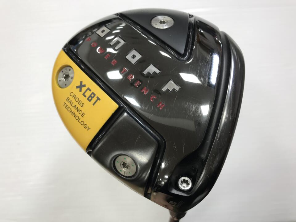 【中古】グローブライド ONOFF KURO 2022 ドライバー 9.5° Sフレックス 45.25インチ ヘッドカバーあり CBT：624D リシャフト品 Cランク 右利き用 GLOBERIDE ゴルフクラブ ゴルフドゥ ゴルフ用品 GOLF DO 中
