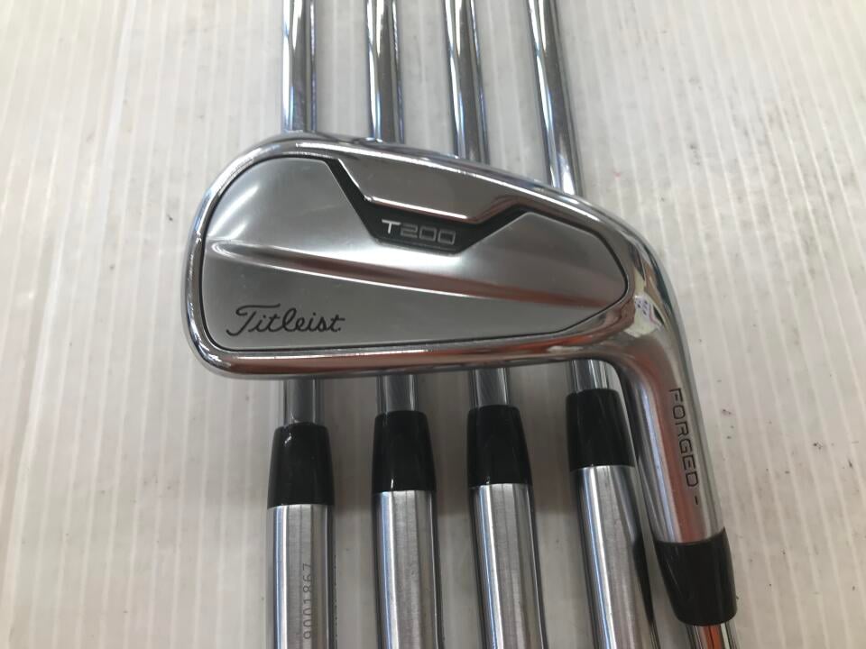 【中古】タイトリスト T200 2021 アイアンセット Sフレックス 37.5インチ NSプロ880AMC Cランク 右利き用 Titleist ゴルフクラブ ゴルフドゥ ゴルフ用品 GOLF DO 中古ゴルフクラブ