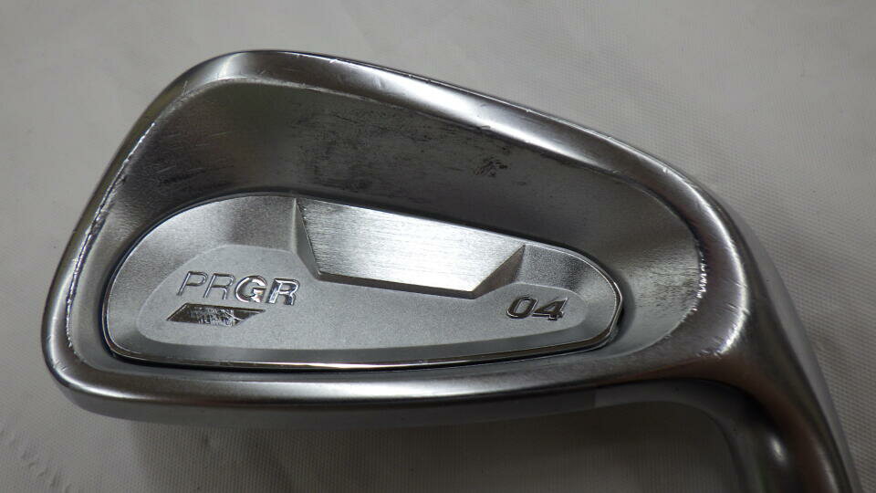 【中古】プロギア 04 IRON アイアンセット Rフレックス 37.5インチ AW以外　差し戻し リシャフト品 Cランク 右利き用 PRGR ゴルフクラブ ゴルフドゥ ゴルフ用品 GOLF DO 中古ゴルフクラブ