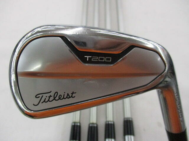 【中古】タイトリスト T200 2021 アイアンセット Sフレックス 37.875インチ MCI80 リシャフト品 Cランク 右利き用 Titleist ゴルフクラブ ゴルフドゥ ゴルフ用品 GOLF DO 中古ゴルフクラブ