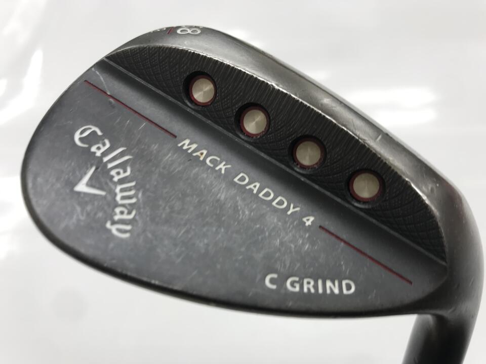 【中古】キャロウェイ MACK DADDY 4 マットブラック ウェッジ 58° 35.25インチ ダイナミックゴールド Dランク 右利き用 Callaway ゴルフクラブ ゴルフドゥ ゴルフ用品 GOLF DO 中古ゴルフクラブ
