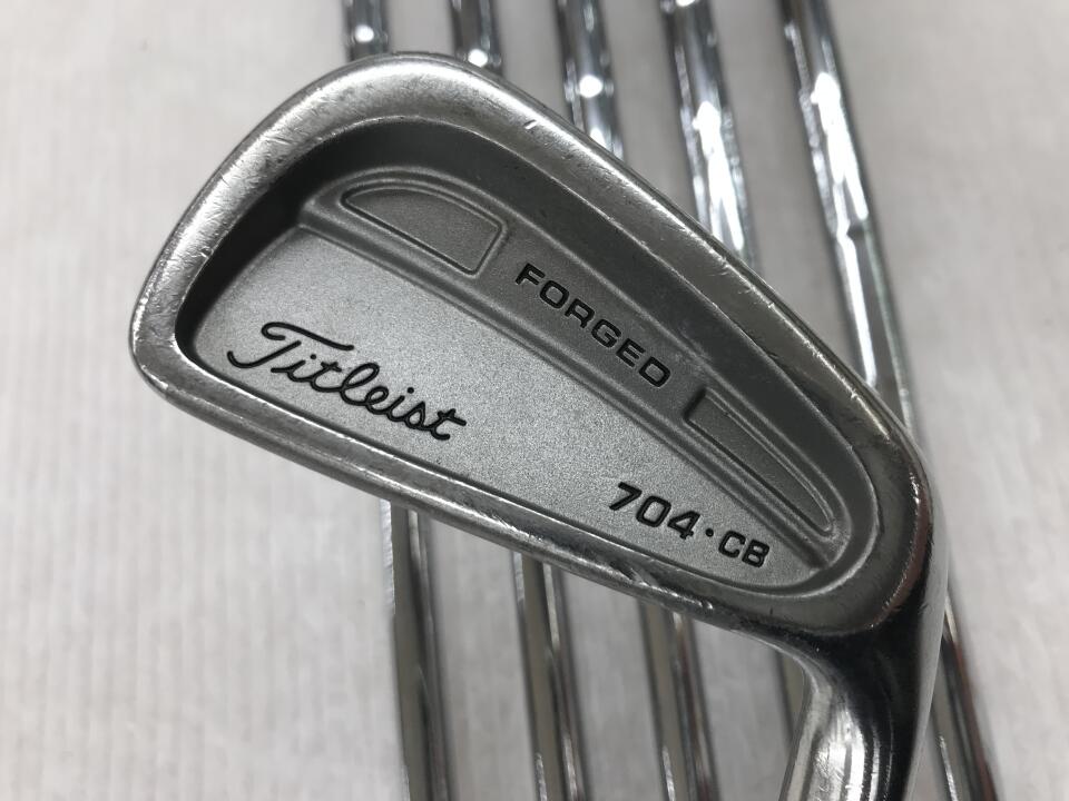 【中古】タイトリスト フォージドステンレス704・CB アイアンセット Rフレックス 38.0インチ NS970 Dランク 右利き用 Titleist フォージドステンレス704・CB ゴルフクラブ ゴルフドゥ ゴルフ用品 GOL