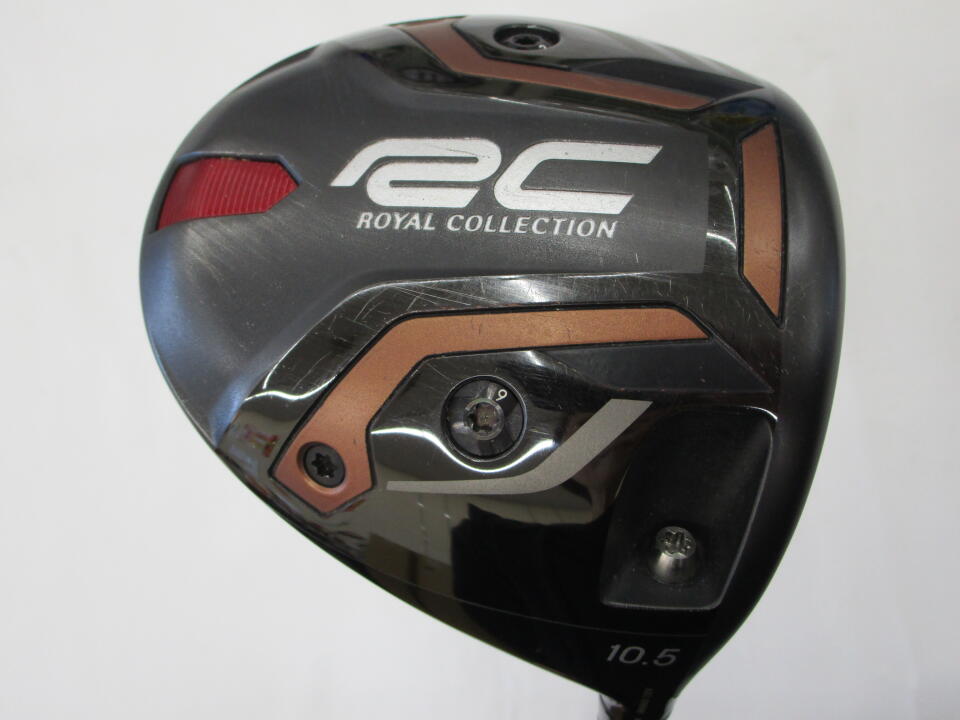 【中古】ロイヤルコレクション AM-X ドライバー 10.5° Sフレックス 46.0インチ ヘッドカバーあり RC AT-5 Cランク 右利き用 Royal Collection ゴルフクラブ ゴルフドゥ ゴルフ用品 GOLF DO 中古ゴルフク