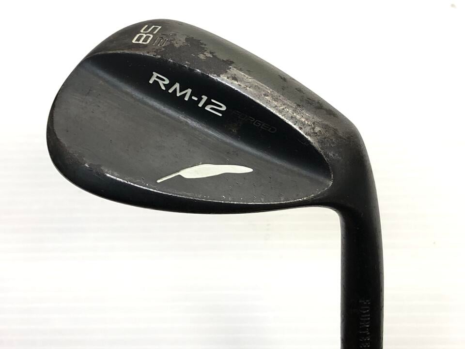 【中古】フォーティーン RM-12 ノーメッキ黒染め ウェッジ 58° WEDGEフレックス 35.0インチ ダイナミックゴールド Dランク 右利き用 FOURTEEN RM-12 ノーメッキメ ゴルフクラブ ゴルフドゥ ゴルフ用