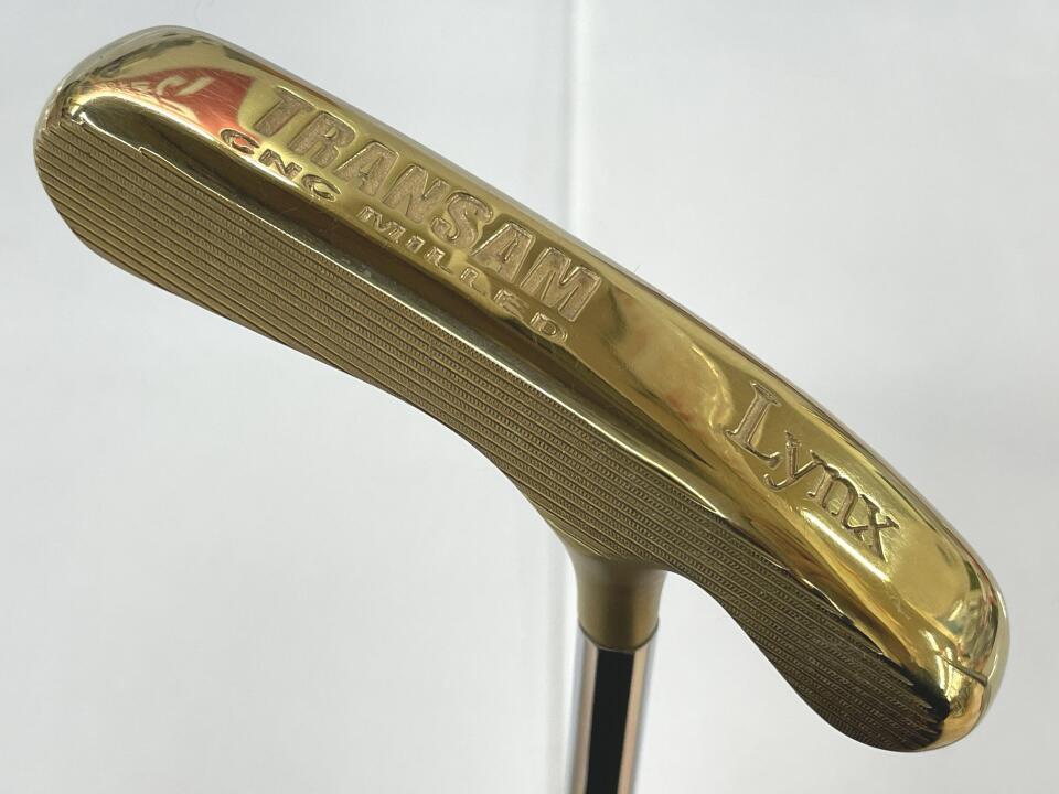 【中古】リンクス TRANSAM CNC MILLED パター 33.0インチ オリジナルスチール Cランク 右利き用 Lynx ゴルフクラブ ゴルフドゥ ゴルフ用品 GOLF DO 中古ゴルフクラブ