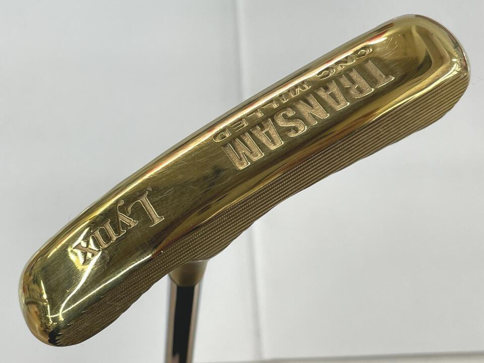 【中古】リンクス TRANSAM CNC MILLED パター 33.0インチ オリジナルスチール Cランク 右利き用 Lynx ゴルフクラブ ゴルフドゥ ゴルフ用品 GOLF DO 中古ゴルフクラブ