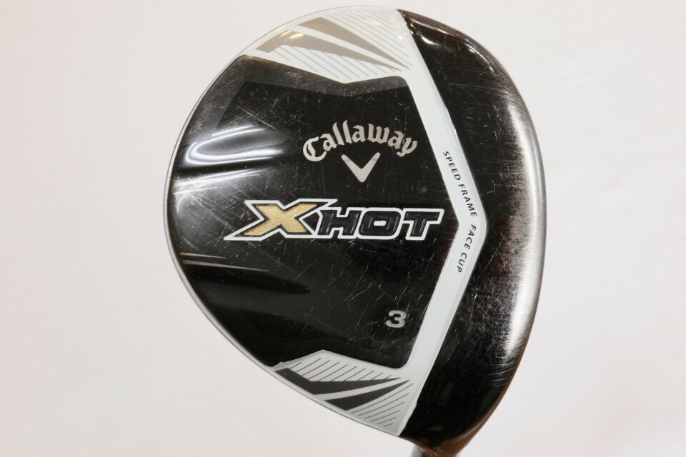 【中古】キャロウェイ X HOT 2013 フェアウェイウッド 3W 15° Sフレックス 43.0インチ X HOT シリーズ Dランク 右利き用 Callaway ゴルフクラブ ゴルフドゥ ゴルフ用品 GOLF DO 中古ゴルフクラブ