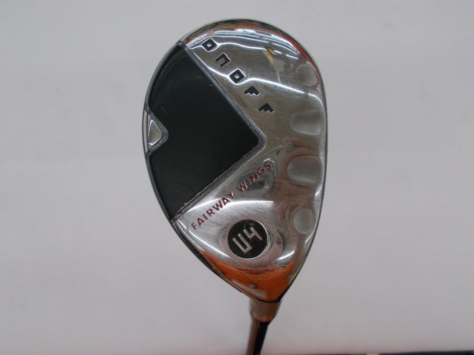 【中古】グローブライド ONOFF FAIRWAY WINGS KURO 2019 ユーティリティ 24° Freeフレックス 40.0インチ ATTAS FF 65 リシャフト品 Cランク 右利き用 GLOBERIDE ゴルフクラブ ゴルフドゥ ゴル…