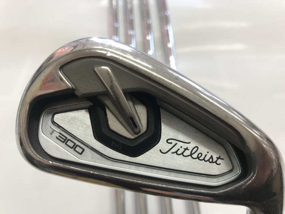 【中古】タイトリスト T300 アイアンセット Sフレックス 37.5インチ NSプロ MODUS 3 TOUR 105 Cランク 右利き用 Titleist ゴルフクラブ ゴルフドゥ ゴルフ用品 GOLF DO 中古ゴルフクラブ