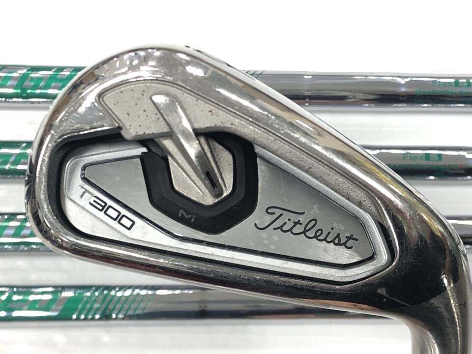 【中古】タイトリスト T300 アイアンセット 26° Sフレックス 37.5インチ NSプロ950GH neo Dランク 右利き用 Titleist ゴルフクラブ ゴルフドゥ ゴルフ用品 GOLF DO 中古ゴルフクラブ