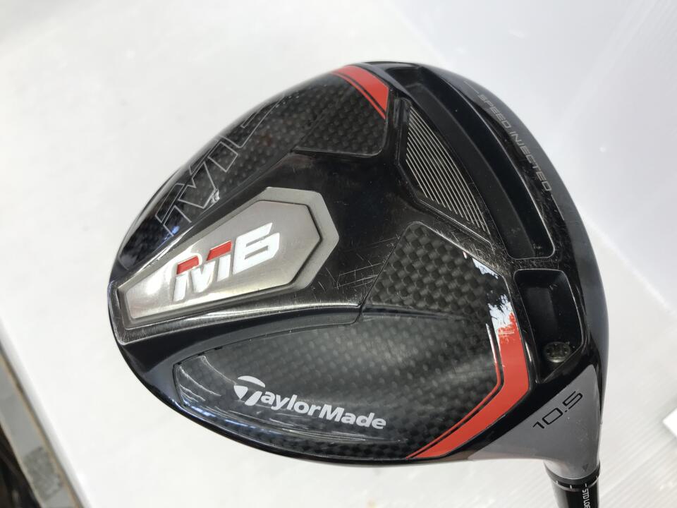 【中古】テーラーメイド M6 ドライバー 10.5° Sフレックス 45.5インチ ヘッドカバーあり FUBUKI TM5 2019 Dランク 右利き用 Taylormade ゴルフクラブ ゴルフドゥ ゴルフ用品 GOLF DO 中古ゴルフクラブ