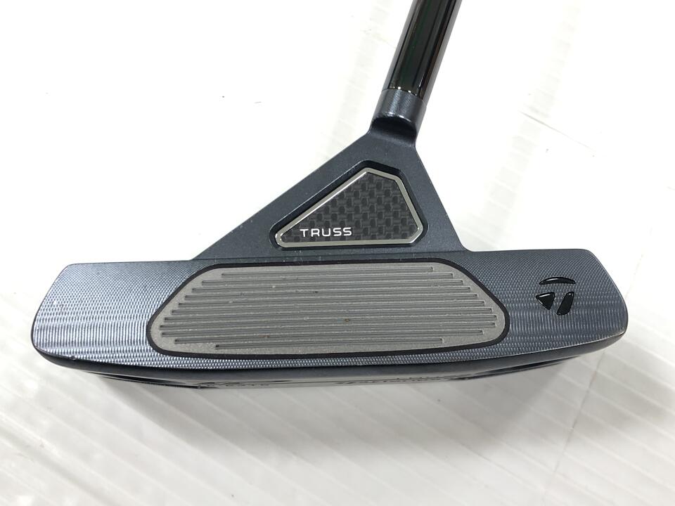 【中古】テーラーメイド TP TRUSS MID NIGHT BLUE B3TC パター 34.0インチ ヘッドカバーあり オリジナルスチール Cランク 右利き用 Taylormade ゴルフクラブ ゴルフドゥ ゴルフ用品 GOLF DO 中古ゴルフクラ